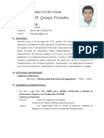 CV Miguel Quispe