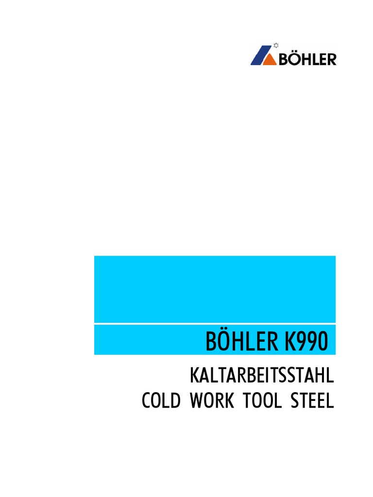 Bohler K990DE | PDF