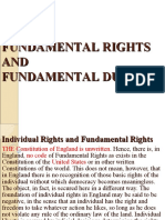 Fundamental Rights AND Fundamental Duties