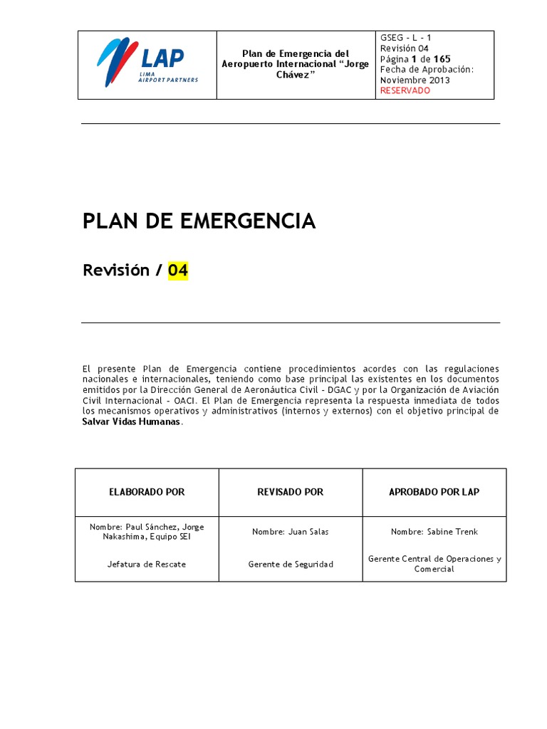 Plan de Emergencia Rev 04