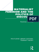 MATERIALIST Feminism and Politiques of Discourse
