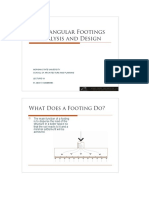Rectangular Footings Analysis and Design: What Does A Footing Do?