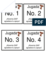 No. 1 No. 2: Jugada Jugada