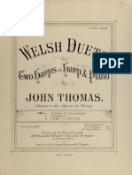 John Thomas-Welsh Duets - For Two Harps or Harp & Piano