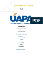 Terapia Conductual Tarea 5