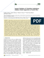 Adsorption and Subsequent Oxidation of C