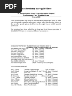 Download Tracheostomy Care Guidelines by nurseuragon SN3732573 doc pdf
