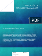 Aplicación de Movimiento Armónico Vibraciones