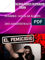 El Femicidio Diapositivas