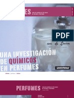 Informe de Sustancias Tóxicas en Perfumes by GreenPeace