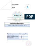 Carátula Mate 1B - Proyecto