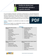 Programa Excel Intermedio