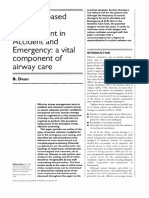 Evidence-Based Suction Management in Accident and Emergency A Vital Component of Airway Care