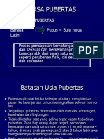 PUBERTAS: PERKEMBANGAN FISIK DAN PSIKOLOGIS REMAJA