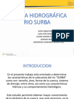 Análisis de las características de la subcuenca del río Surba