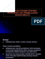 Definisi Dan Konsep Strategi Pengajaran Dan Pembelajaran Bahasa Melayu