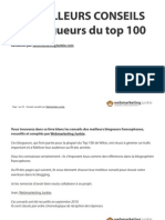 Meilleurs Conseils Des Blogueurs Du Top 100