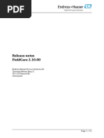 Endress+Hauser FieldCare SFE500 Overview | PDF | Microsoft Windows ...
