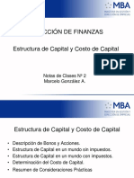 Apuntes de Estructura de Capital 2010