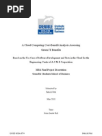 Download A Cloud Computing Cost-Benefit Analysis Assessing Green IT Benefits by Patrick Petit SN37327704 doc pdf