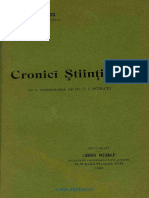 Cronici Științifice (1905) PDF