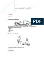 Soal Pilihan Ganda Suspensi Dan Rem