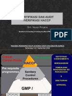 Materi 6- Sertifikasi Haccp