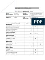 Informe Psicolaboral Nelida