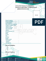 Curriculum Vitae Peserta