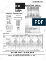 HITACHI Rak Pec Rac Wec 18-25-35 50