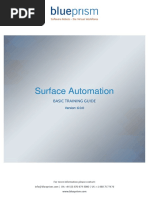 Blue Prism v6 Surface Automation - Basic Training - 0