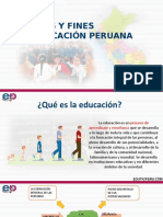 Principios y Fines Educación Peruana