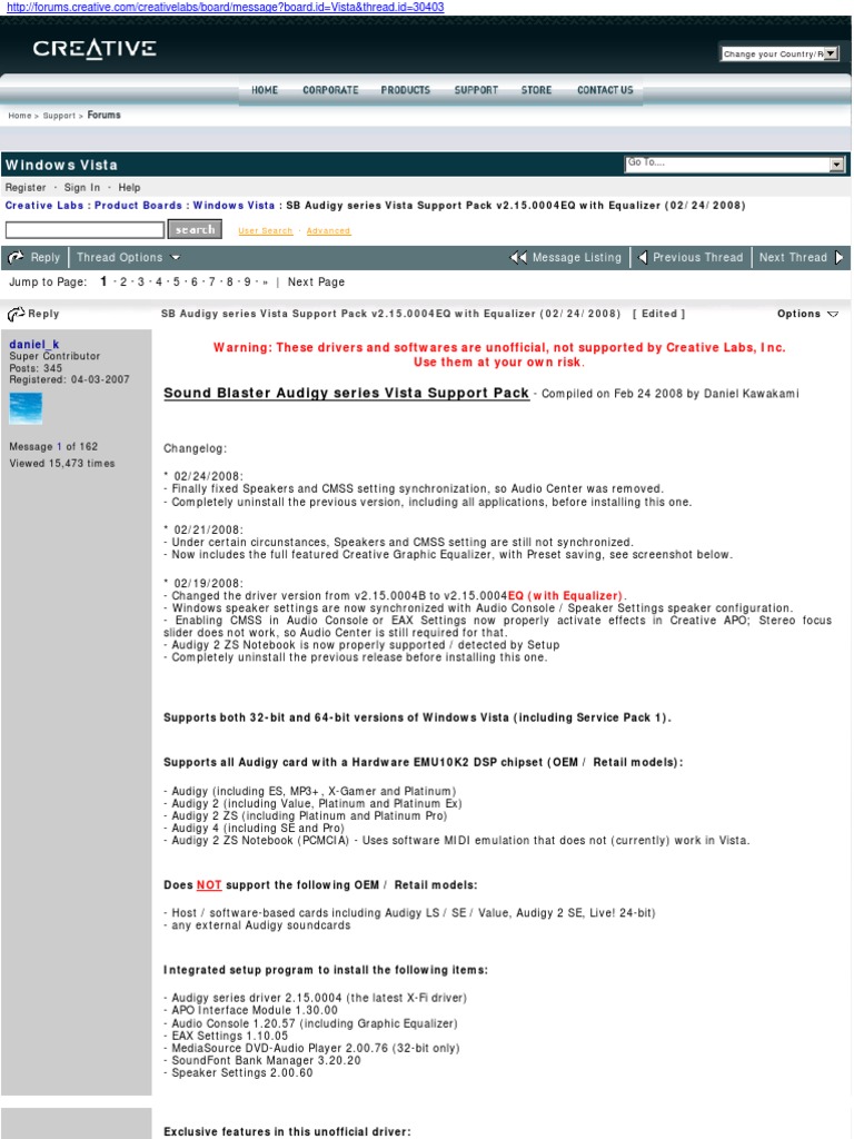Audigy 2 zs notebook user manual pdf bruker