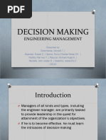 Decision Making