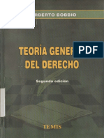 Norberto Bobbio - Teoría General Del Derecho (0, Temis)