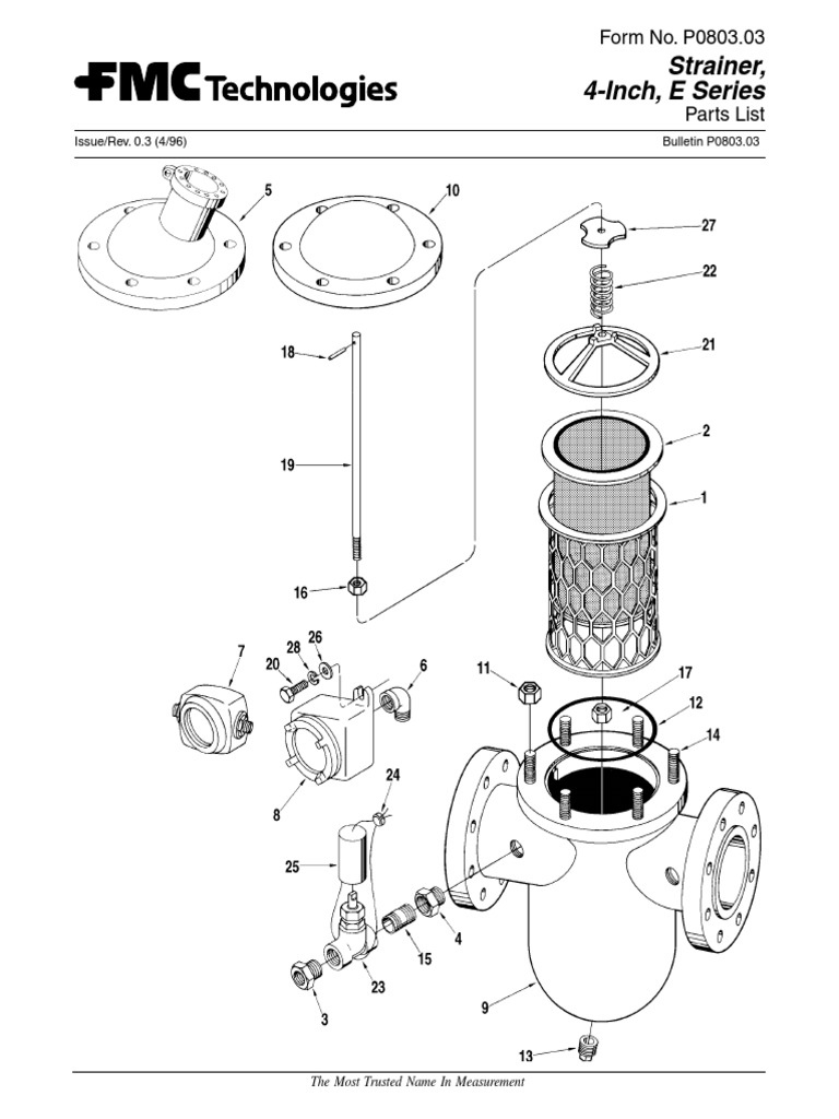 Basket Strainer PDF Manufactured Goods Equipment