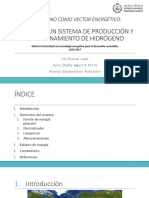 Hidrógeno Como Vector Energético:: Diseño de Un Sistema de Producción Y Almacenamiento de Hidrógeno