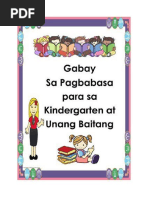 Download Gabay Sa Pagbabasa Para Sa Kindergarten at Unang Baitang by Gregorio Lappay Jr SN373297582 doc pdf