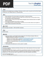 Smoking Stinks Lesson Plan