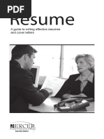 Career Services Resume Guide