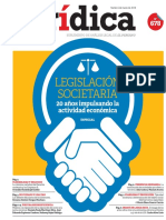 LEGISLACIÓN SOCIETARIA: 20 Años Impulsando La Actividad Económica