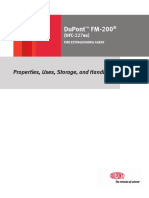Vapor Pressure and Density FM200 PDF