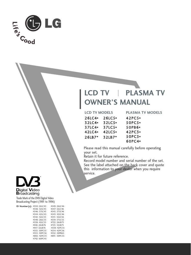 lg 42pj350 training manual service manual 1st page Array - manual lg lcd tv  sets hdmi digital television rh es scribd ...