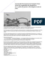 Aeroclube do Paraná,Escola Paranaense de Aviação março 1918, quartel da Companhia de Bombeiros Pontoneiros,hangar,pista de pouso,decolagem,bairro do Portão.docx