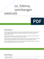 Dehidrasi, Edema, Ketidakseimbangan Elektrolit