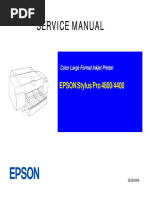 Service Manual: EPSON Stylus Pro 4800/4400