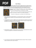 Knot Theory | PDF | Sphere | Cartesian Coordinate System