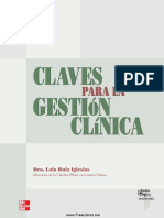 Claves para La Gestion Clinica Dra Lola Ruiz Iglesias PDF