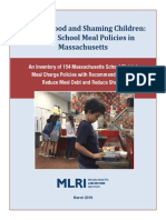 MLRI School Meal Debt Report March 2018