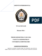 Tugas Fungsi Ligamentum Periodontal